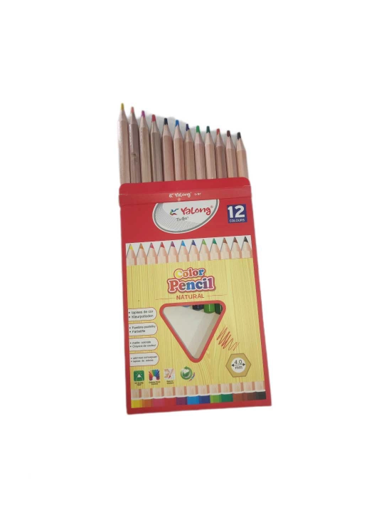 Rangli qalam 12 xil rang Yalong 3.0mm 4.0mm