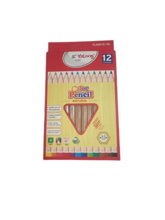 Rangli qalam 12 xil rang Yalong 3.0mm 4.0mm