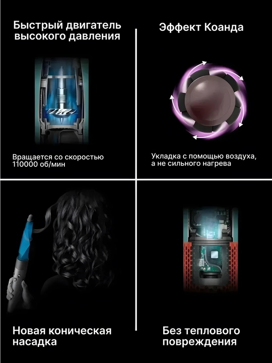 Dyson airwrap camplete long 6 tasi 1 da, dayson fen