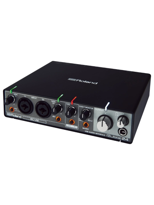 Roland RUBIX 24 audio interfeysi, USB, 2 ta kirish/4 ta chiqish - 