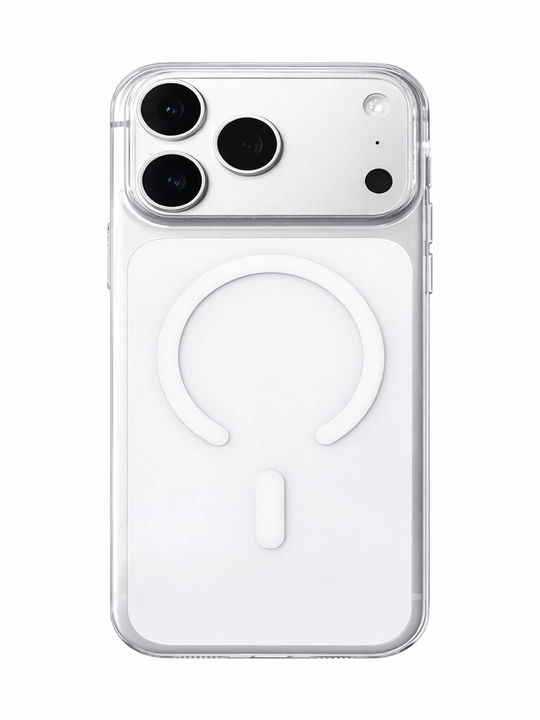 IPhone 17, 16, 15, 14, 13, 12, 11 Pro Max, Pro, Air MagSafe uchun shaffof g‘ilof