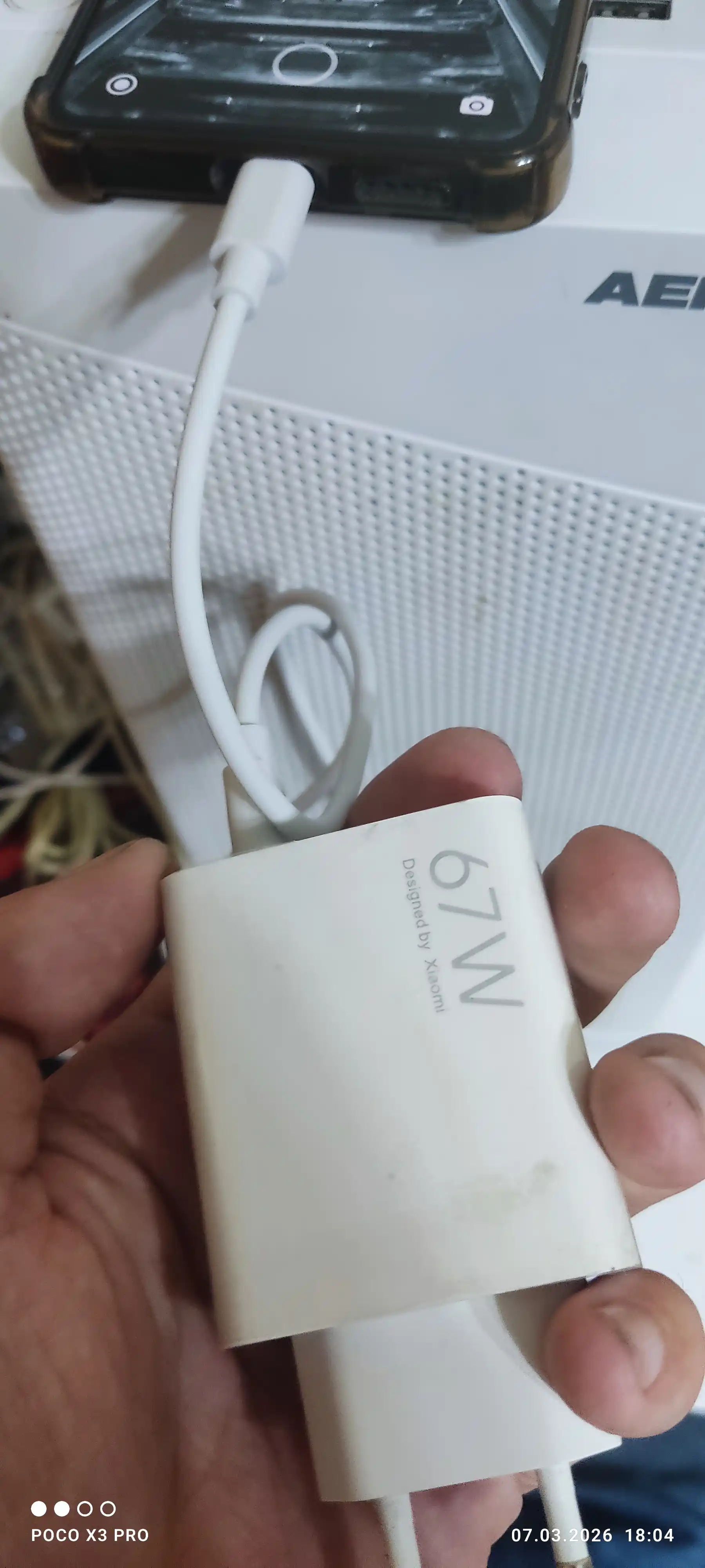 USB Type-C 3.0 kabeli, 6A, mustahkam, tez zaryadlash va ma’lumot uzatish uchun