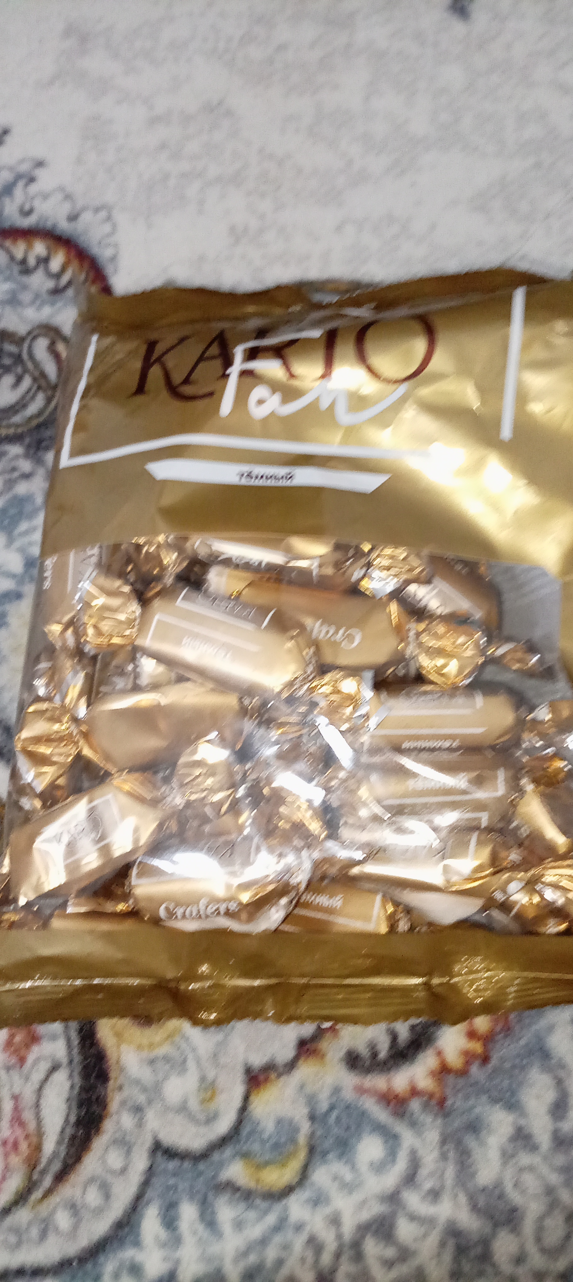 Crafers Fan shokolad ta’mli kartoshka shokolad konfeti (440 gr)