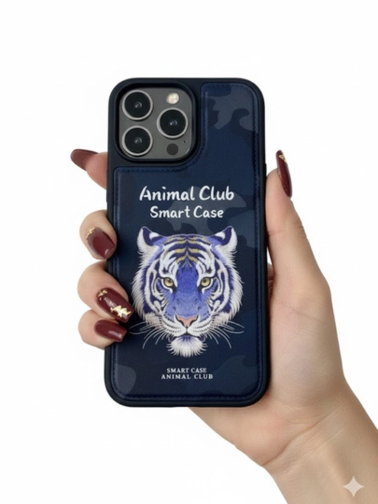 G'ilof,City Knights Club Smart Case iPhone 15, 16, 17, Pro, Pro Max uchun - 