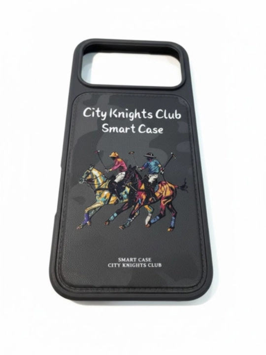 G'ilof,City Knights Club Smart Case iPhone 15, 16, 17, Pro, Pro Max uchun - 