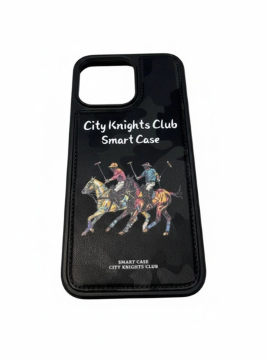G'ilof,City Knights Club Smart Case iPhone 15, 16, 17, Pro, Pro Max uchun - 