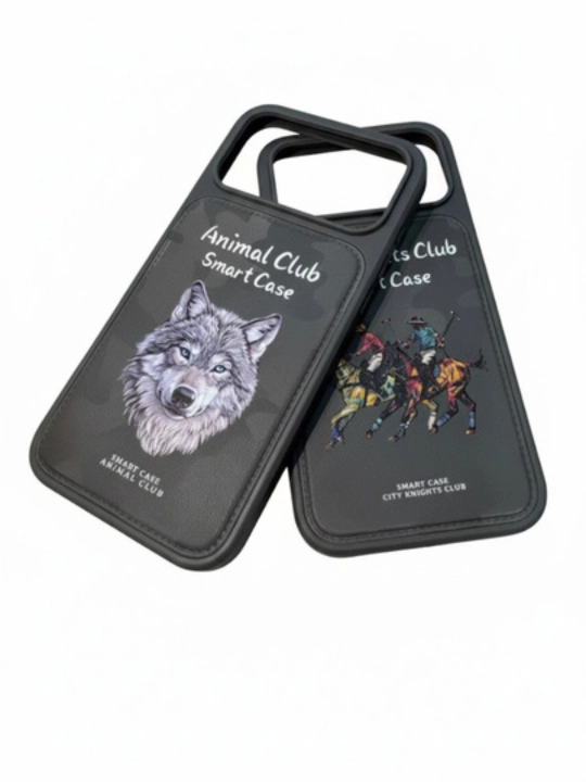 G'ilof,City Knights Club Smart Case iPhone 15, 16, 17, Pro, Pro Max uchun - 