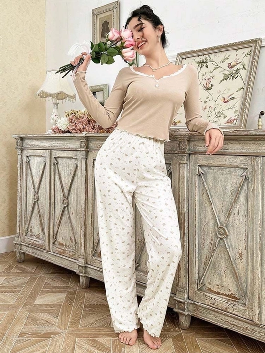 Pijama, ayollar uy kiyimi, yumshoq pijama, cartoon printli pijama M-XXL