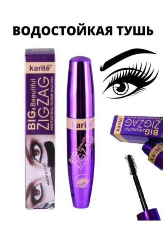 Тушь для ресниц, удлиняющая и водостойкая, Mascara, тушь для глаз