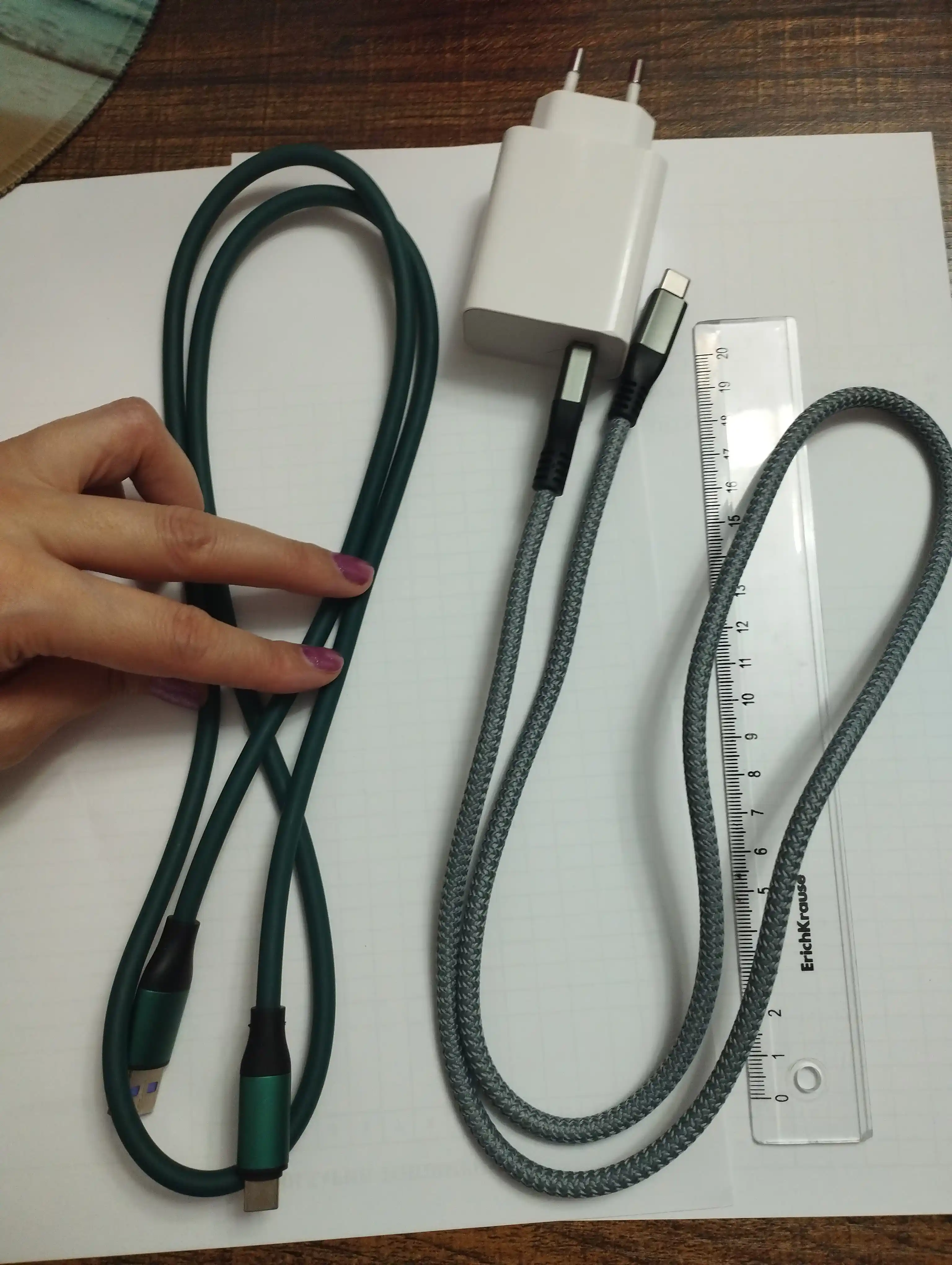 Кабель зарядный USB/Type-C  