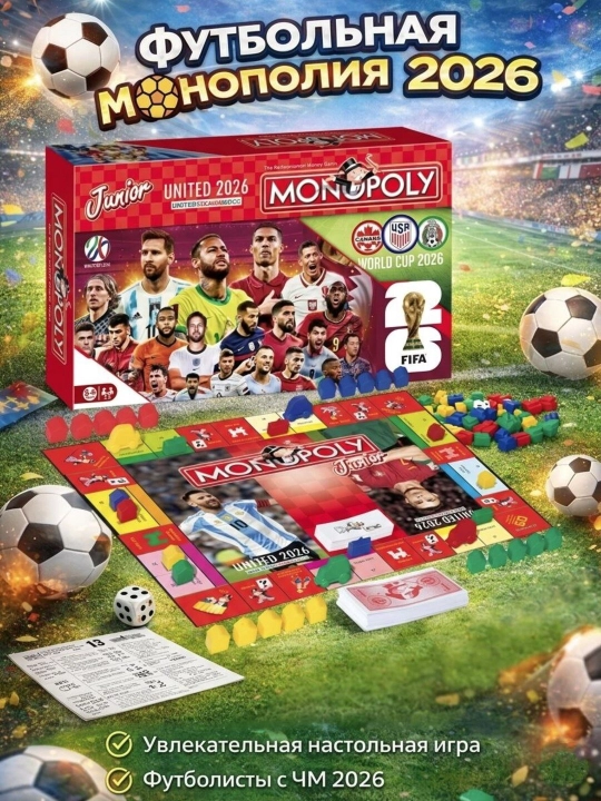 Настольная игра Монополия – семейная и командная стратегическая игра