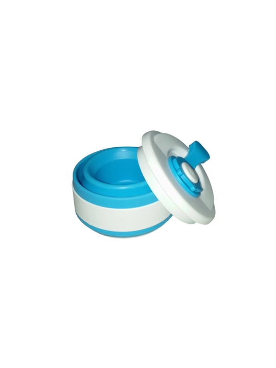 Buklama sayohat stakani, 250/350 ml, silikon BPA Free
