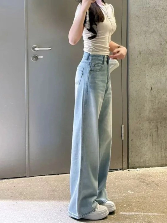 Ayollar uchun boyfriend jinsi, keng va klesh jinsilar, bahor-kuz jinsi shimlar
