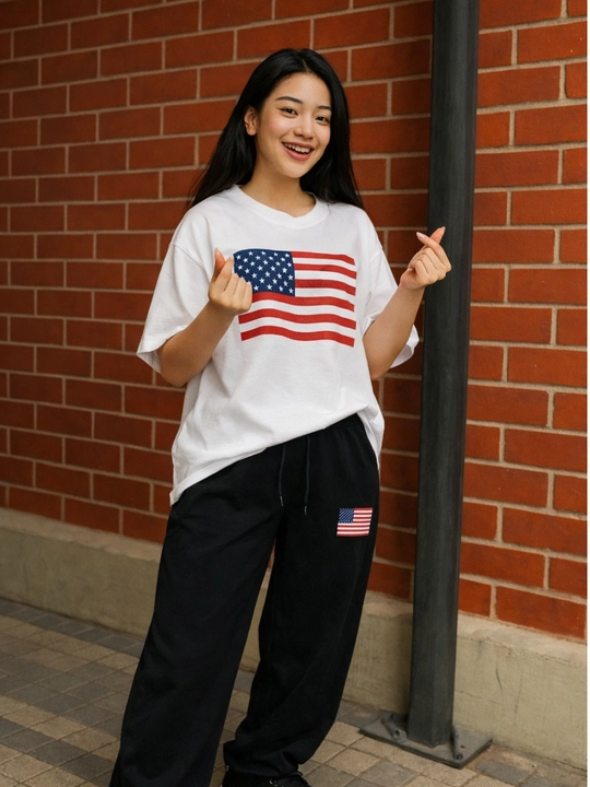 Ayollar uchun “Amerika” dvojka (futbolka + shim) - 