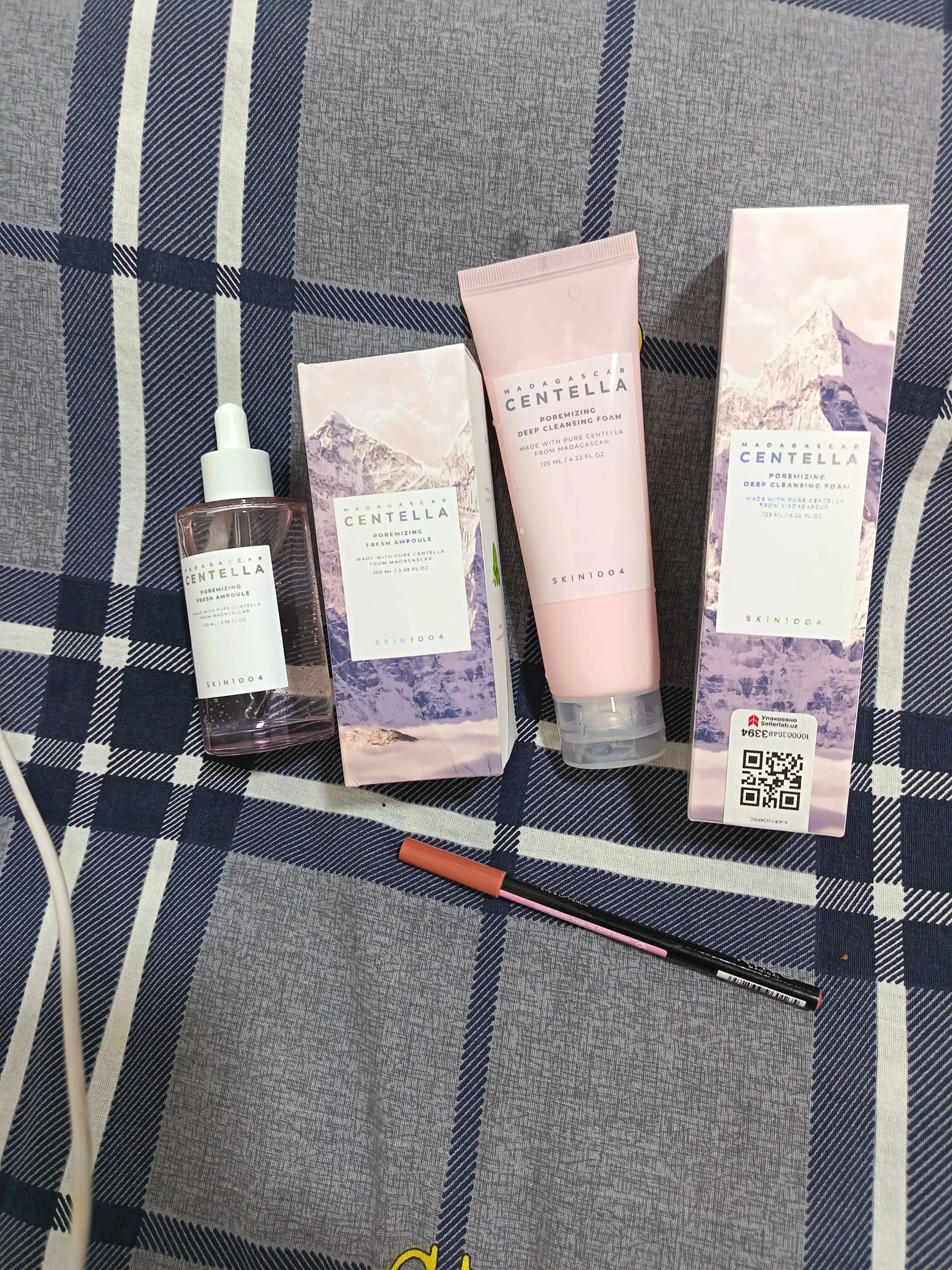Ампула для сужения пор, 100 мл SKIN1004 Madagascar Centella Poremizing Fresh Ampoule