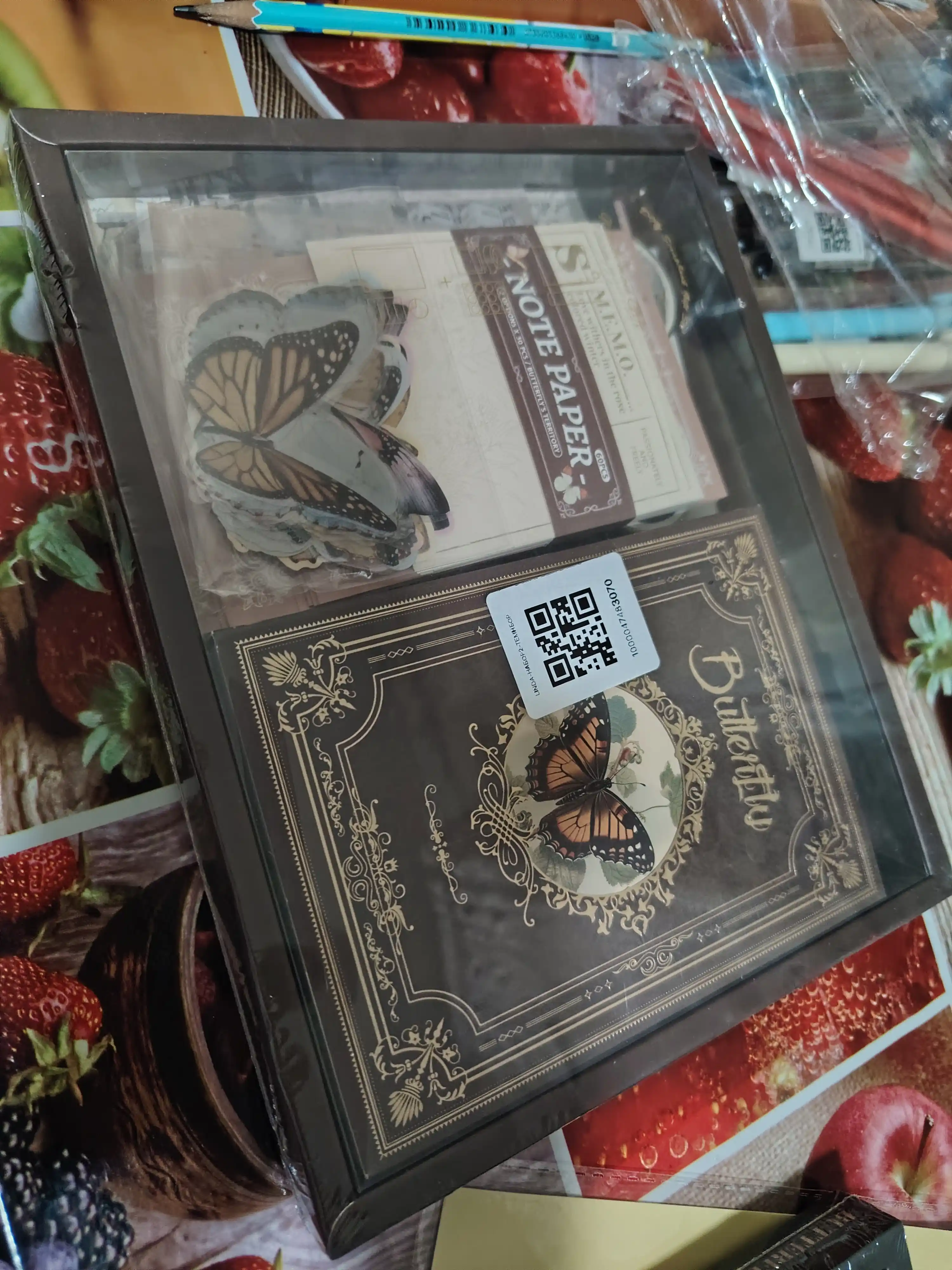 Подарочный набор для скрапбукинга серии Natural Butterfly