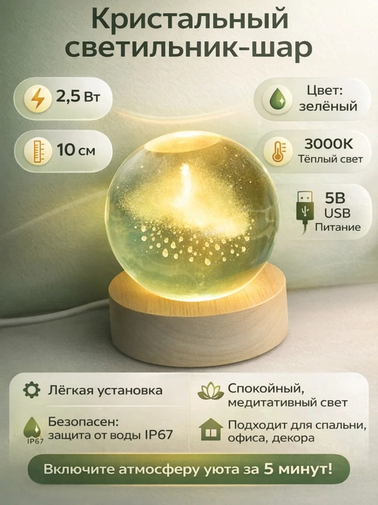 Ночник, детский ночник, ночная лампа - 