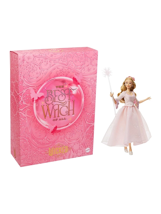 Wicked: For Good Glinda Bubble Fashion Doll, 11 точек, съёмный наряд, премиум бокс - 