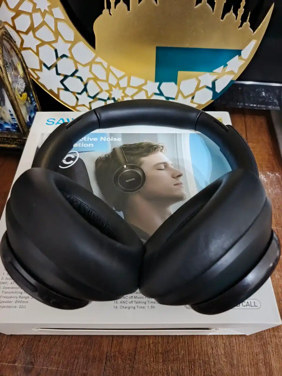 SAIVA AW-27 Professional ANC Bluetooth naushniklar, shovqinni to‘liq bekor qiluvchi [ORG]