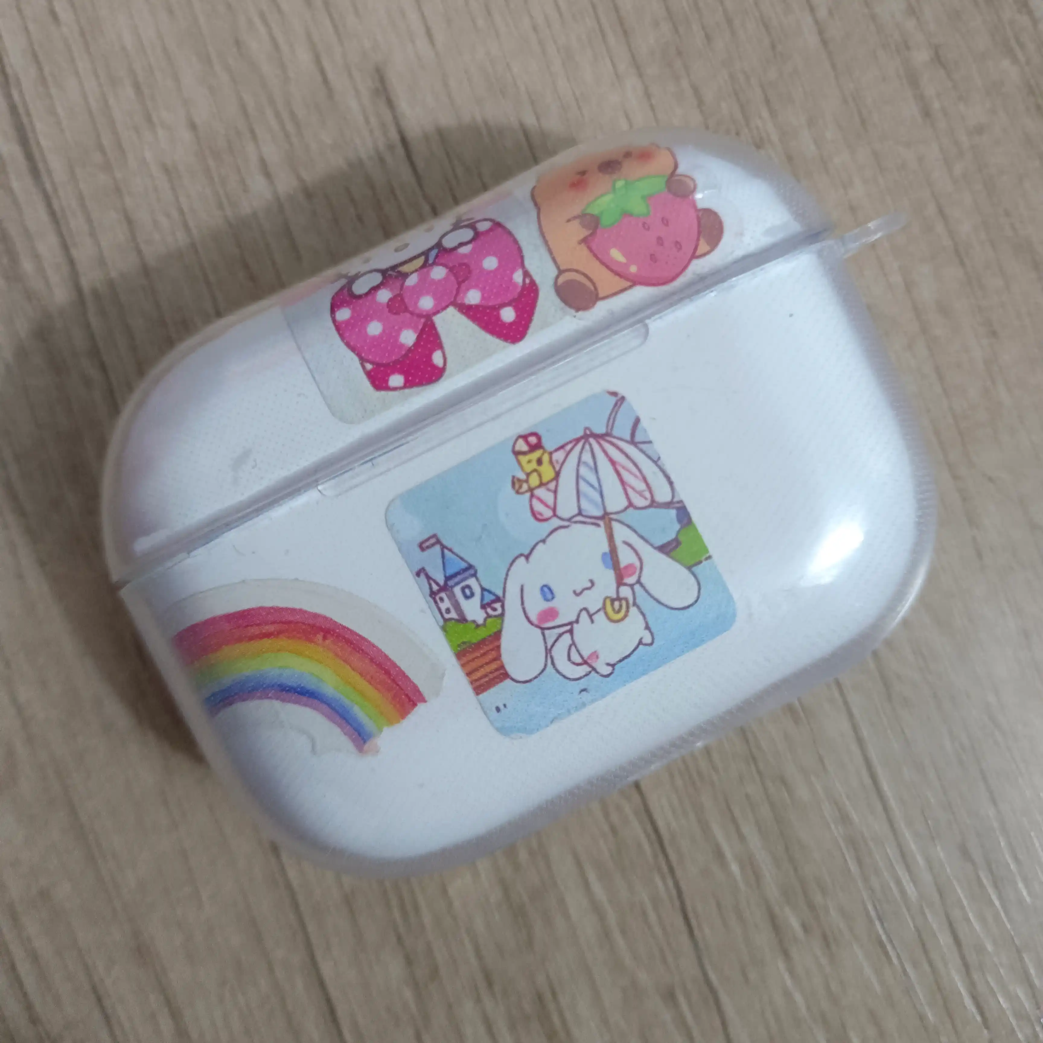 Прозрачный чехол для Pods 1, 2, 3, 4 Pro, Pro 2
