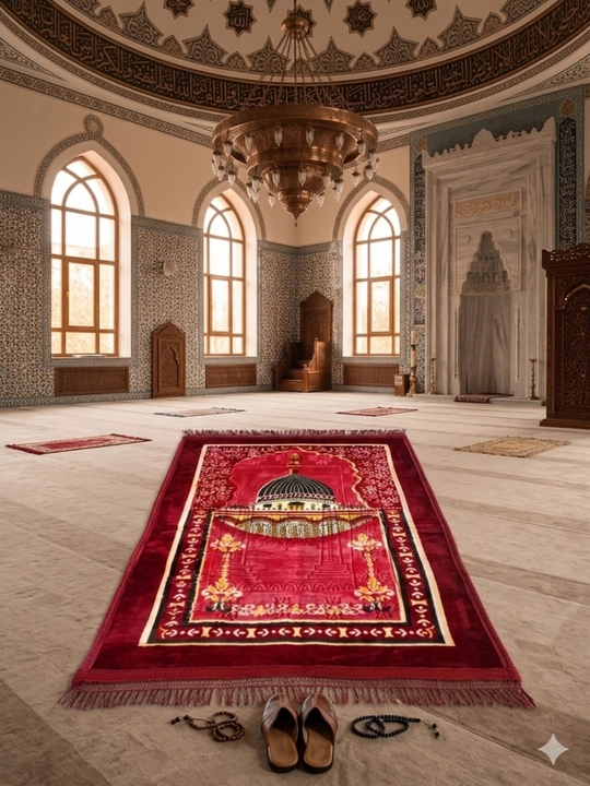 Namoz oqish ochun chiroyli yumshoq  qulay keng ancha vaqt  xizmat qiladi - 