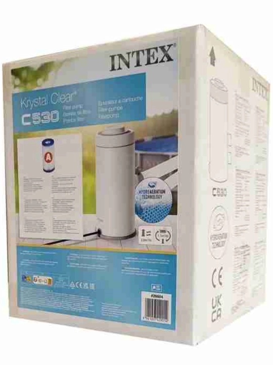 Фильтр-насос для бассейнов Intex, 2006 л/ч – очистка воды, с картриджным насосом