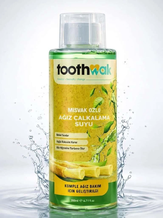 Ополаскиватель для рта Toothwak, с экстрактом мисвака, 200 мл - 