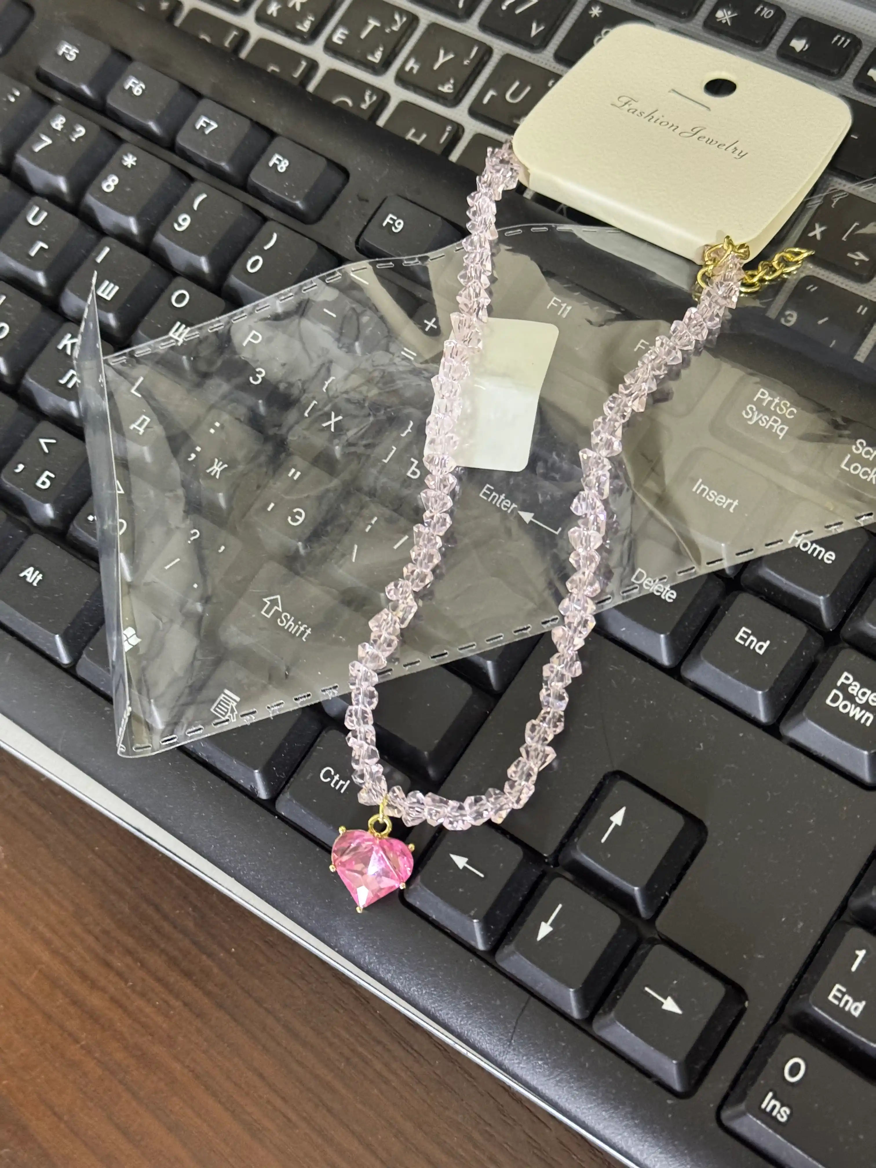 Elegant 4 tasi 1 da choker, ayollar nozik yurak zanjir taqinchoqlari, ayollar marjonlari