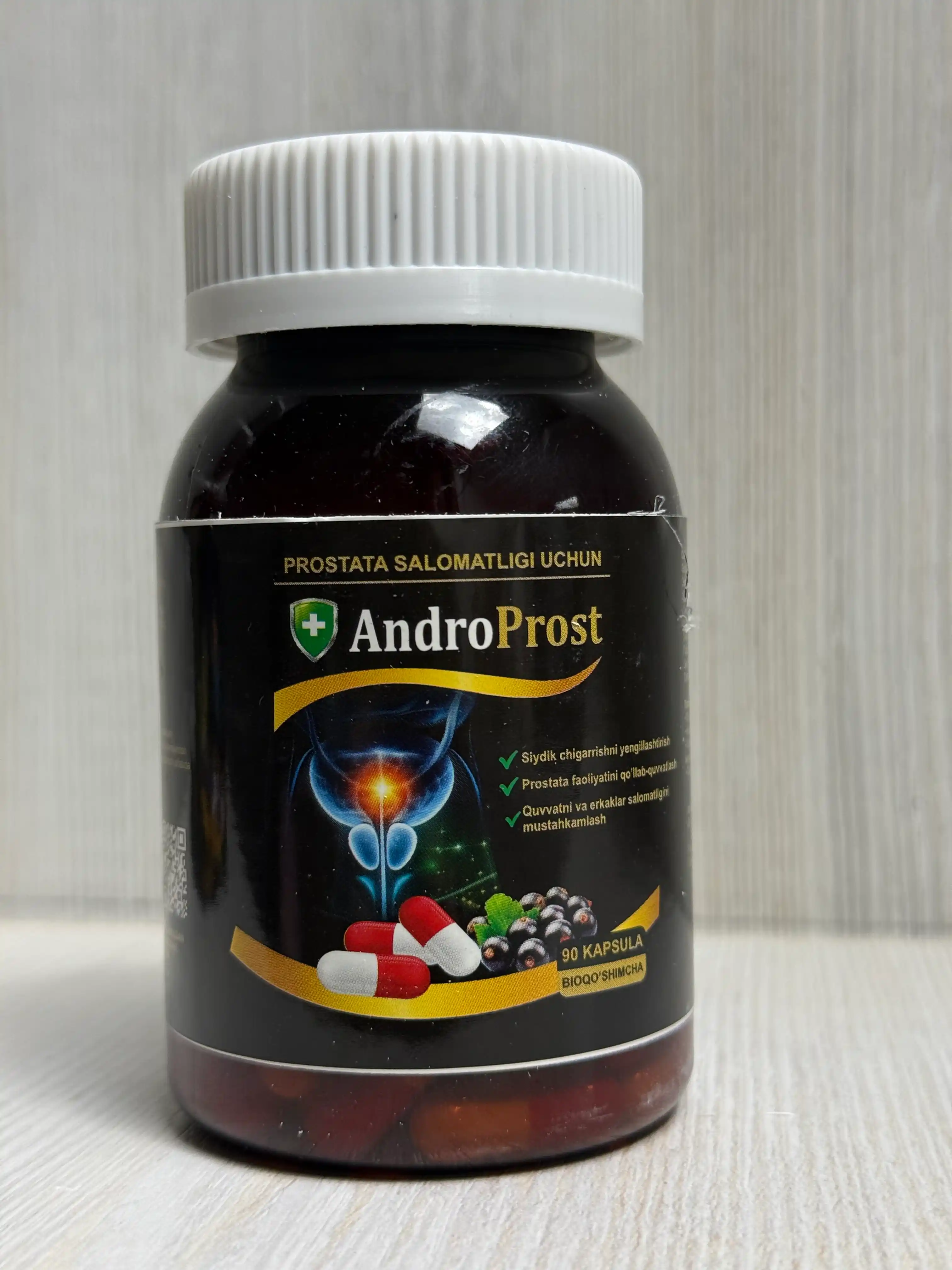 Androprost для мужского здоровья и простаты 90 капсул