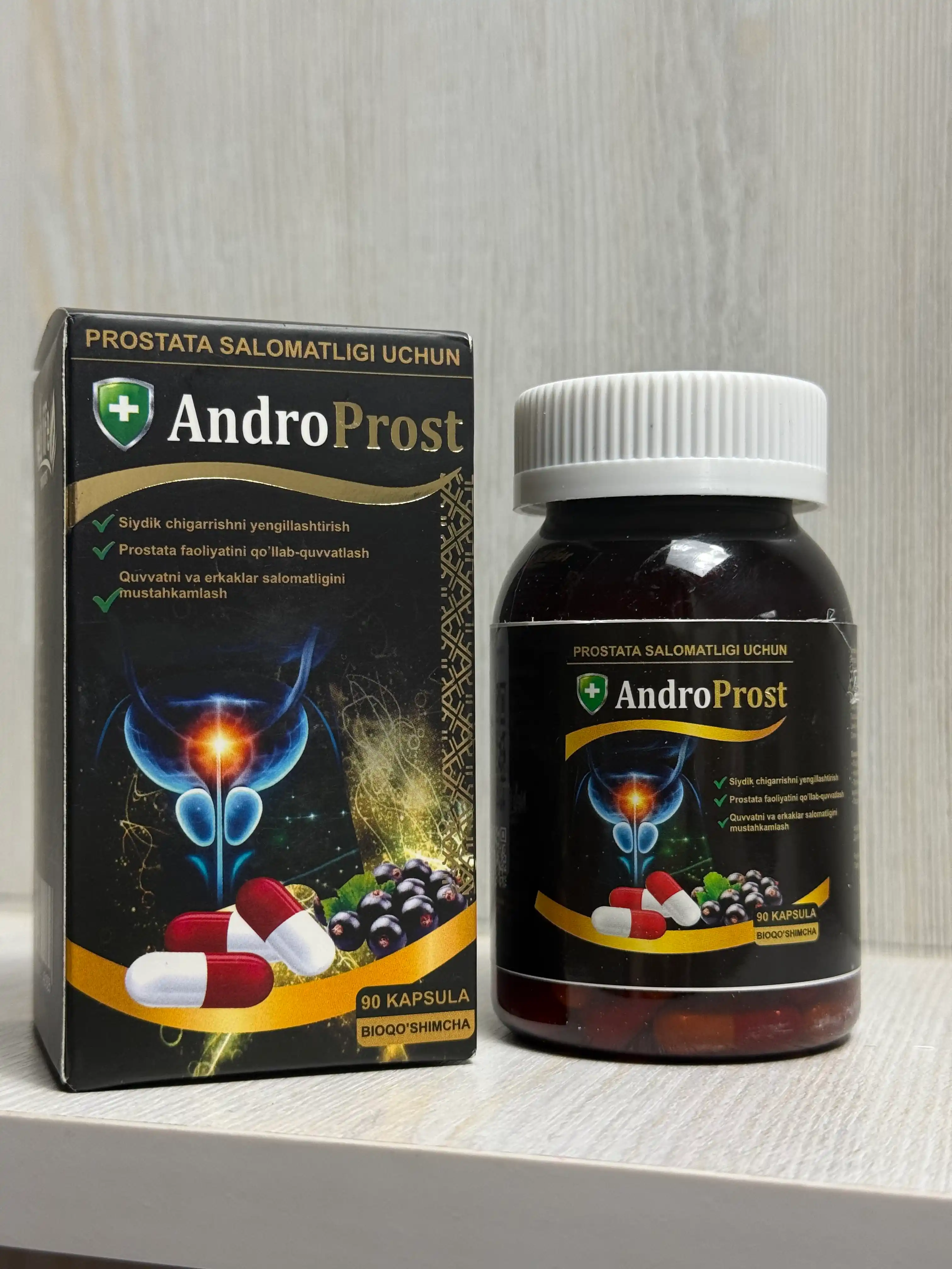 Androprost для мужского здоровья и простаты 90 капсул