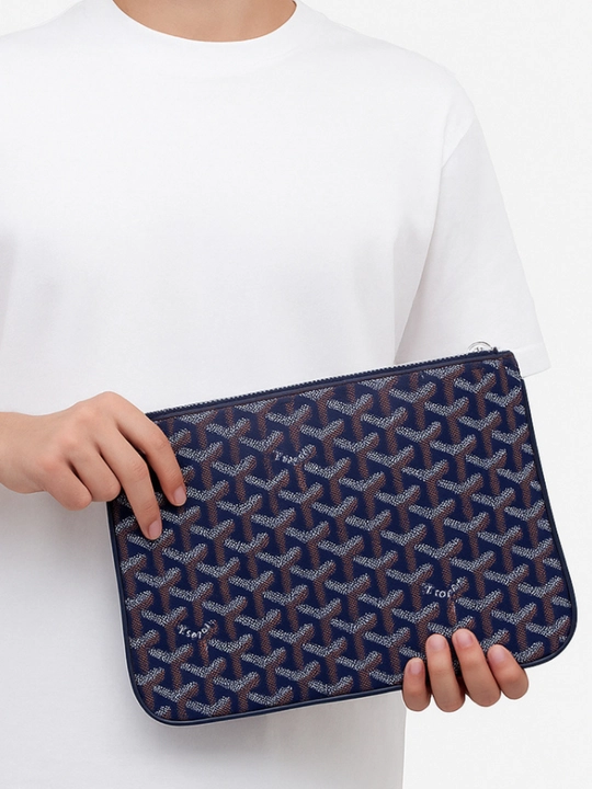 Goyard сумка - клатч из эко-кожи для мужчин и женщин, барсетка, дипломат