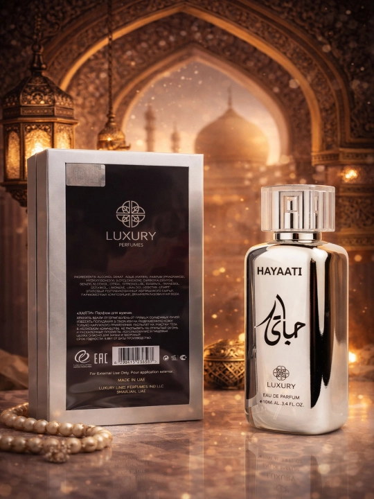 Erkaklar uchun atir, Hayaati Fragrance World, Dubay, BAA, 100 ml, Hayati