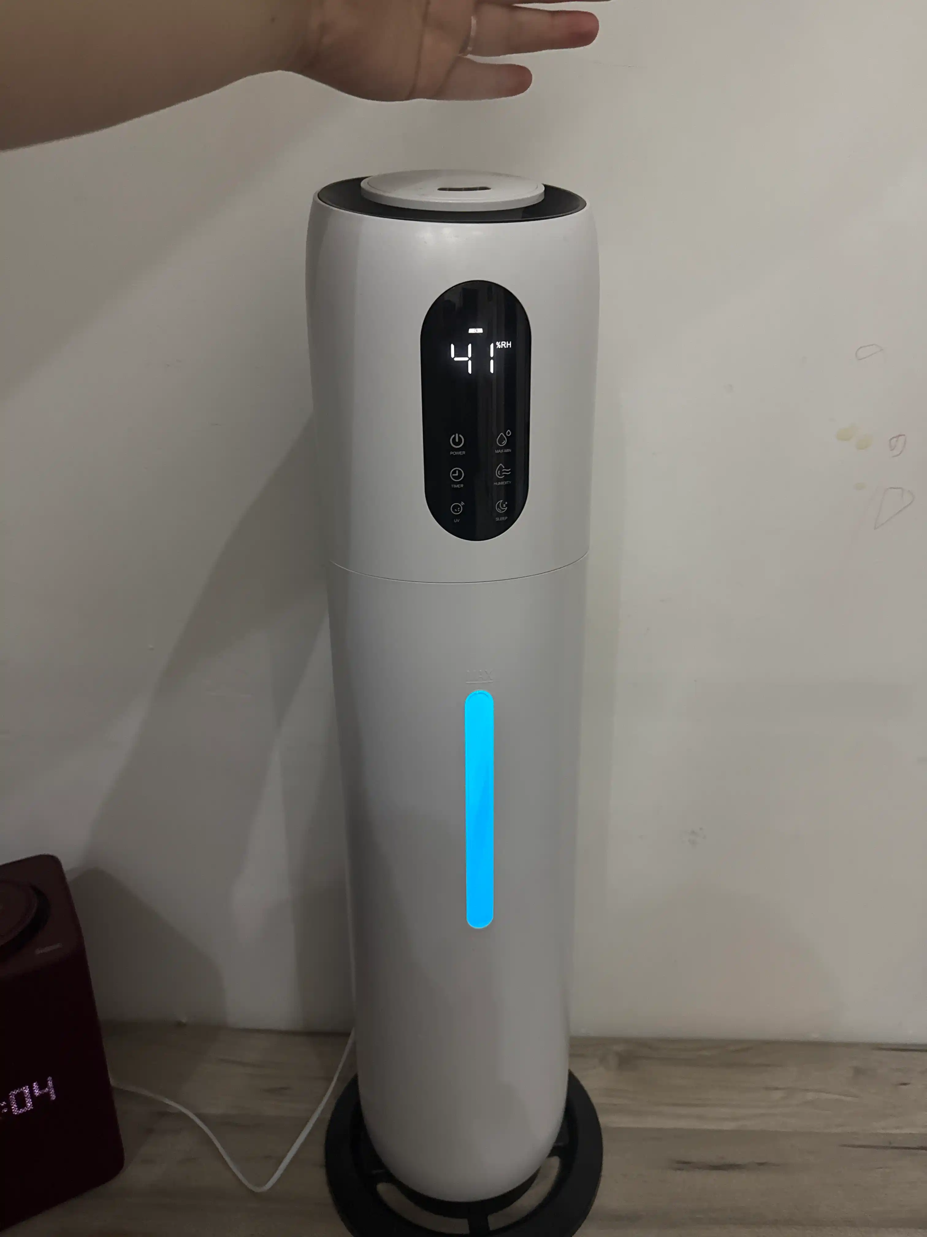 Wentu havo namlagichi uy uchun, polga, 75 sm, hajmi 10 litr, ultraovozli sterilizatsiya
