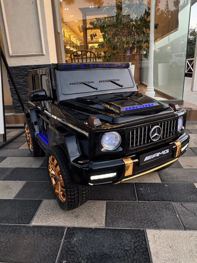 Детский электромобиль, Mercedes-Benz G-класс — CARSS-GELIK-ХРОМ