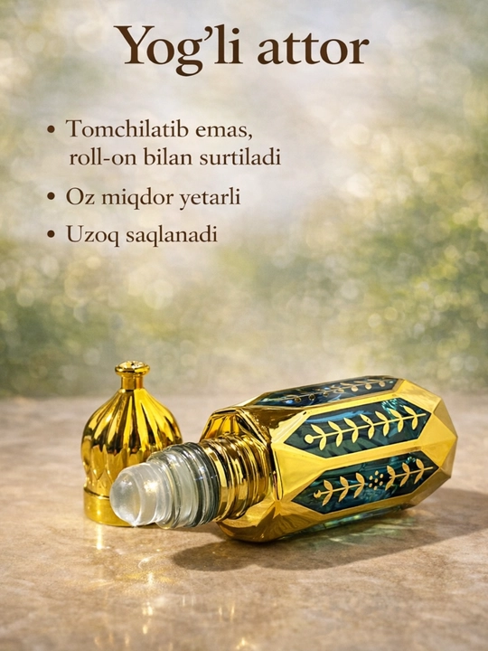 Mushkambar ADREES erkaklar uchun mushk atirlar, 8 ml