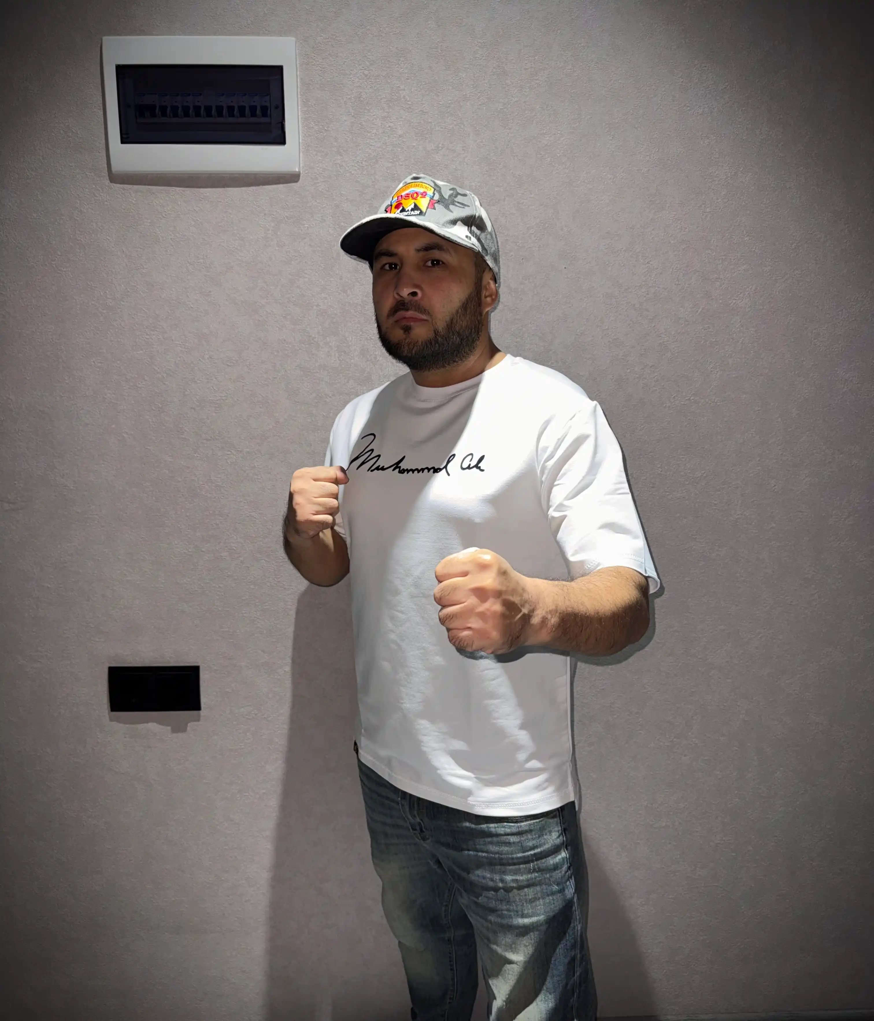 Футболка мужская «Мухаммад», белая и чёрная, размеры M–4XL
