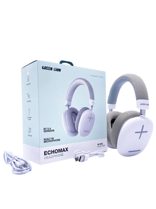 Green Lion EchoMax Bluetooth Quloqchin – BT 5.4, 48 soat ishlash va mikrofon bilan