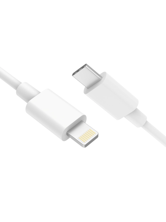 Кабель Type-C—Lightning для iPhone USB-C to Lightning 1.5 м, быстрая зарядка - 