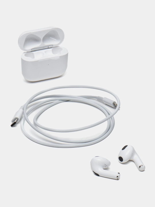 Pods 3 simsiz naushniklar — iPhone va Android uchun, sensorli