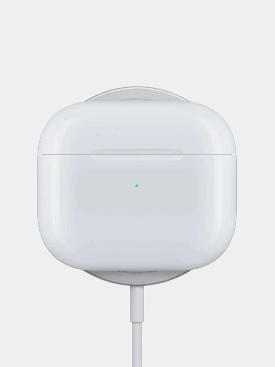 Pods 3 simsiz quloqchinlar — LED animatsiya va zaryadlovchi kеys