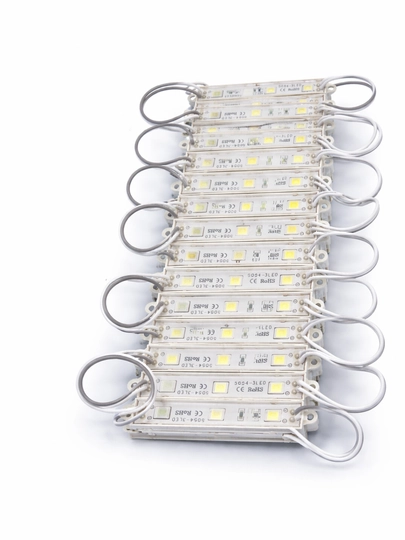 Светодиодный LED модуль 20 шт., 12В IP68 для рекламы, вывесок и декоративной подсветки