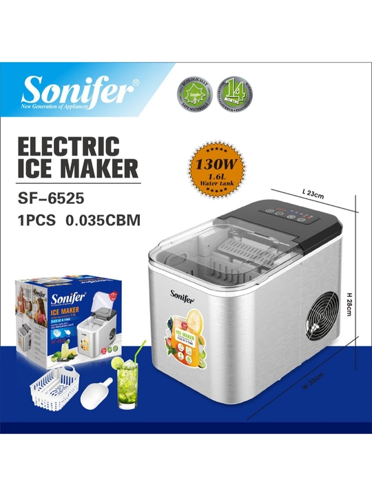 Muz generatori Sonifer SF-6525 / SF-6529, uy uchun muz tayyorlovchi apparat 