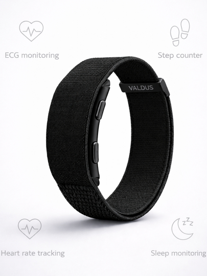VALDUS VITRO Smart Health Bracelet – умный фитнес-браслет - 