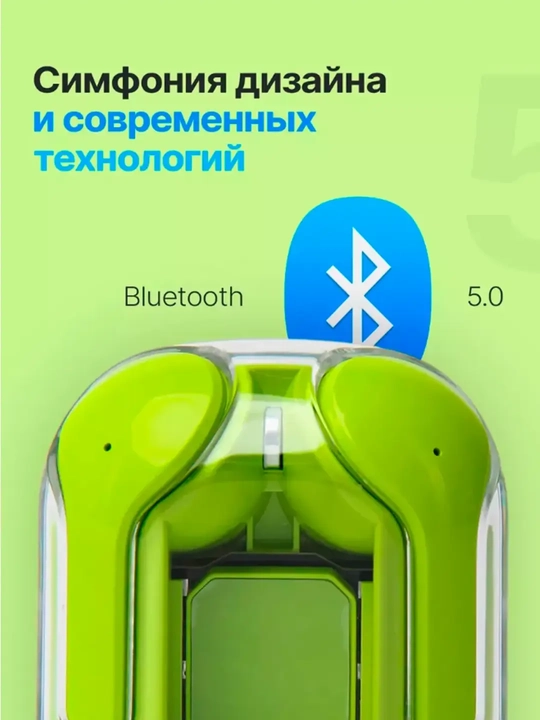 Displey va mikrofonli Air31 simsiz quloqchinlari, iOS va Android uchun