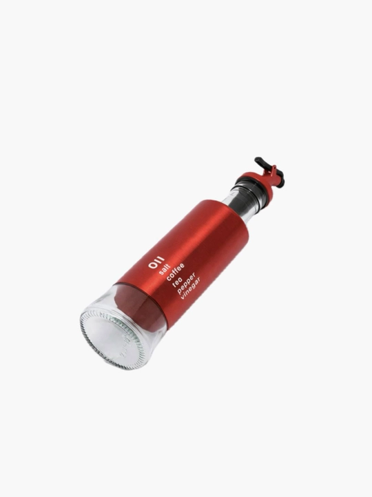 Soya sousi, sirka, yog‘ va boshqa suyuqliklar uchun shisha idish, 500 ml