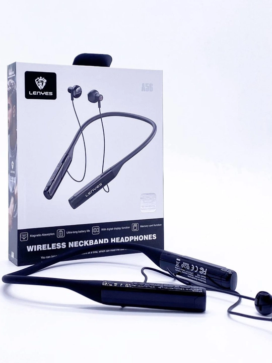Беспроводные наушники Lenyes A56, шейный обод, Bluetooth