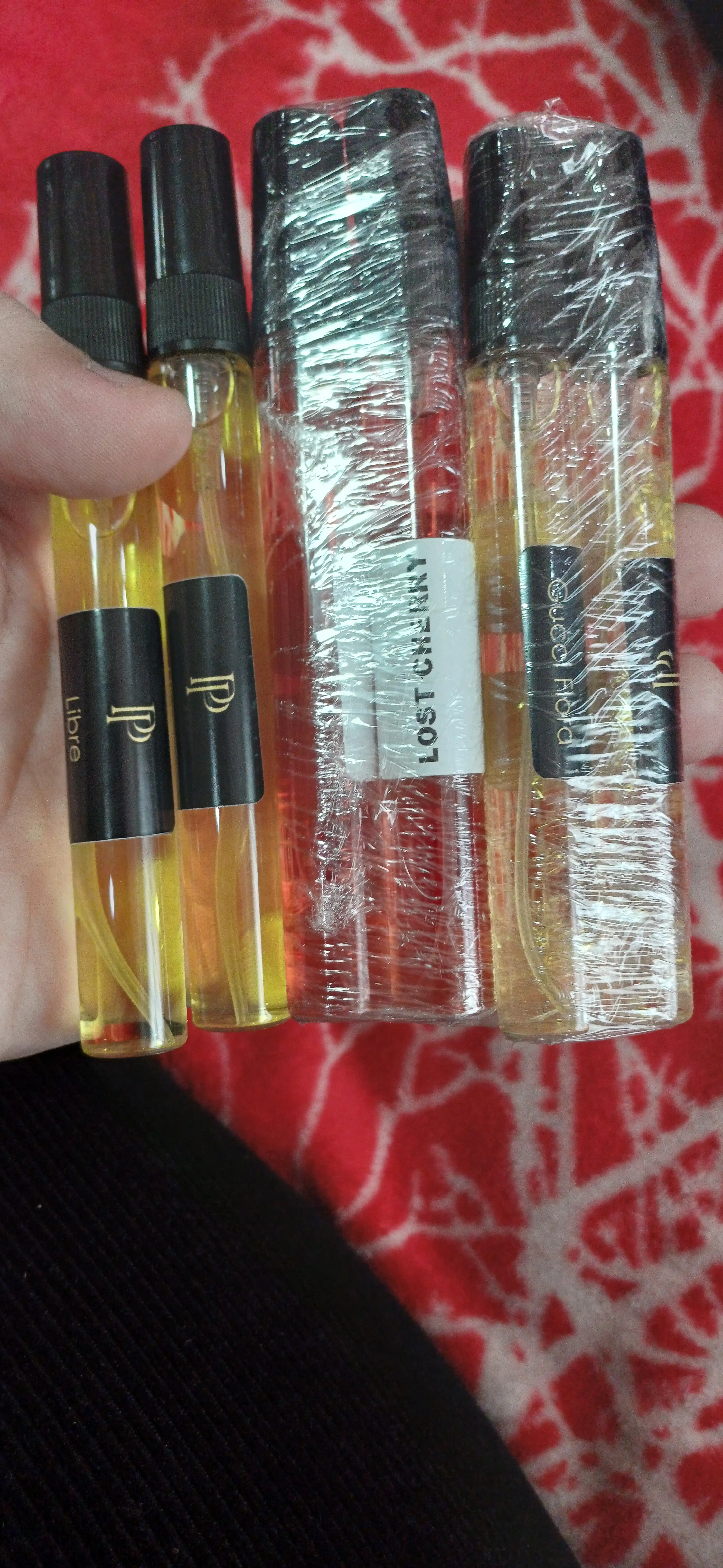 Набор духов для женщин Libre, Tom Ford Lost Cherry, Gucci Flora, 3 в 1