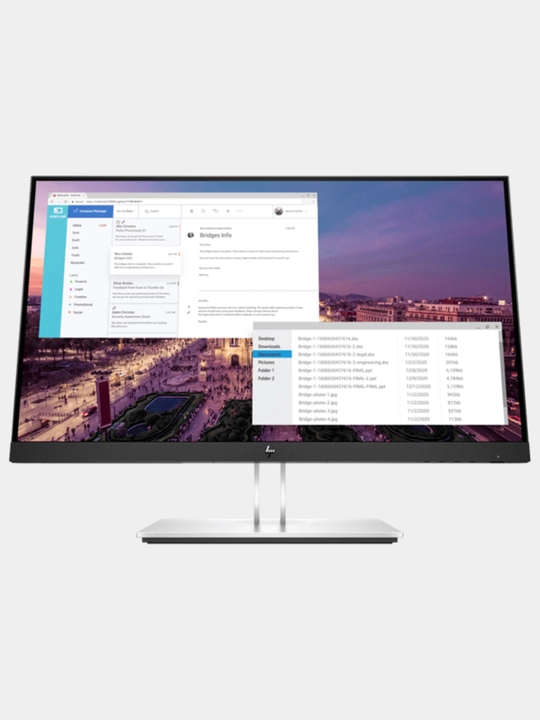 Monitor HP - 27" - 23",EliteDisplay,IPS, 100Hz, 5ms, FHD (1920x1080), VGA+2HDMI