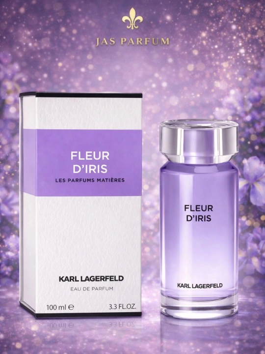 Ayollar uchun parfyumlangan suv KARL LAGERFELD Fleur D’Iris, 100 ml, Fransiya - 