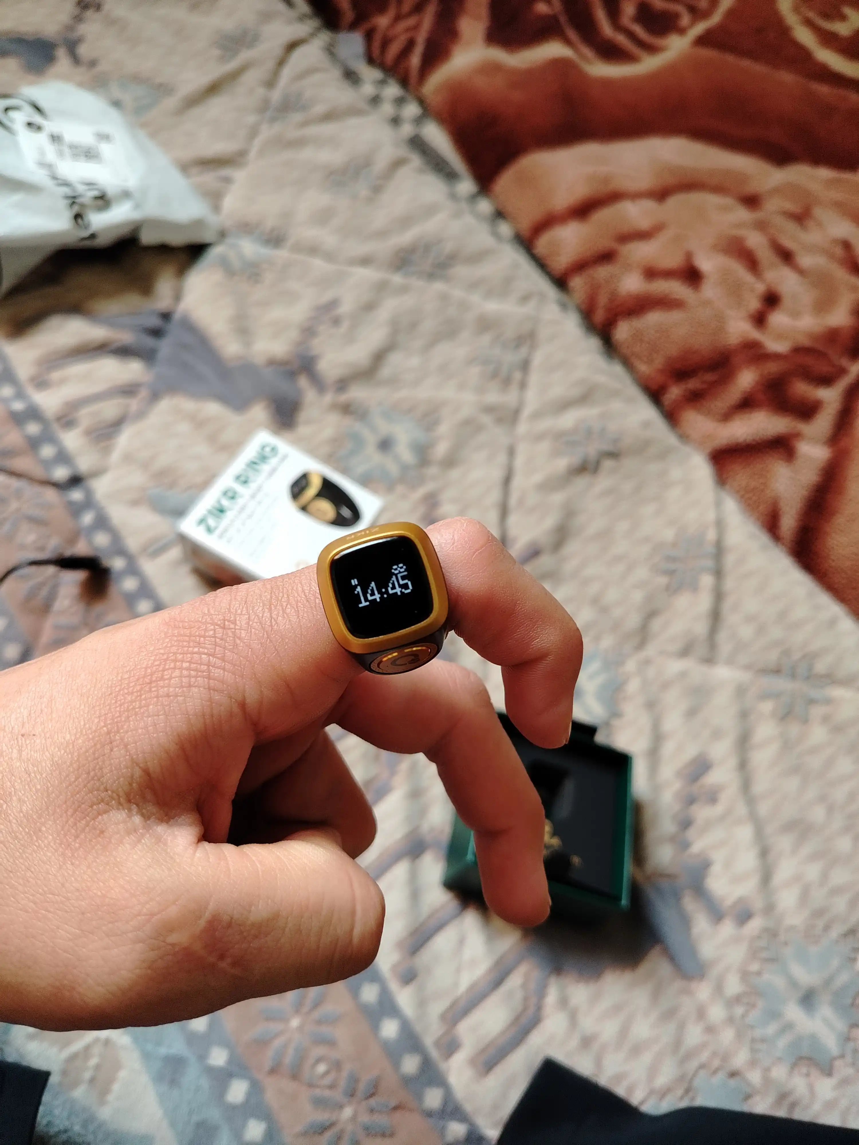 Умное - кольцо для зикра, электронные четки Zikr Ring Lite IQIBLA UMEOX